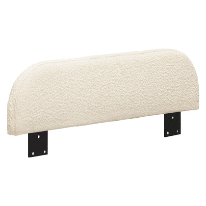 M32099PWB,Babyletto Kids,Upholstered Twin/Full Bed Guardrail in Performance Ivory Boucle