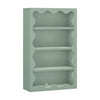 M31111LS,Babyletto Kids,Lido Wave Bookcase in Light Sage