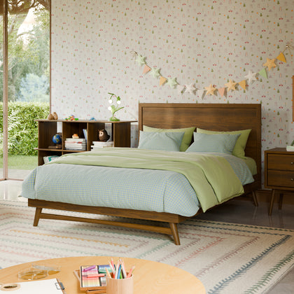 M15996NL,Babyletto Kids,Palma Full Bed in Natural Walnut