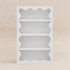 M31111W,Babyletto Kids,Lido Wave Bookcase in White