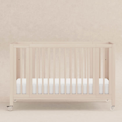 M30880NX,Babyletto,Rolli 9-in-1 Convertible All-Stages« Crib w/ Bassinet & Toddler Bed Kits in Washed Natural