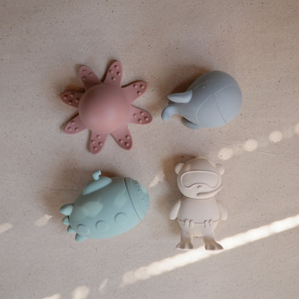 MFBS-2001, Sealife Mold Free Bath Play Set