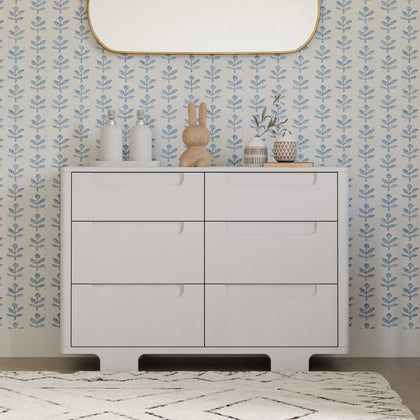 M23426W,Babyletto,Yuzu 6-Drawer Dresser in White