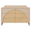 M30216TPESH,Babyletto,Moab 6-Drawer Assembled Dresser in Taupe/Ash