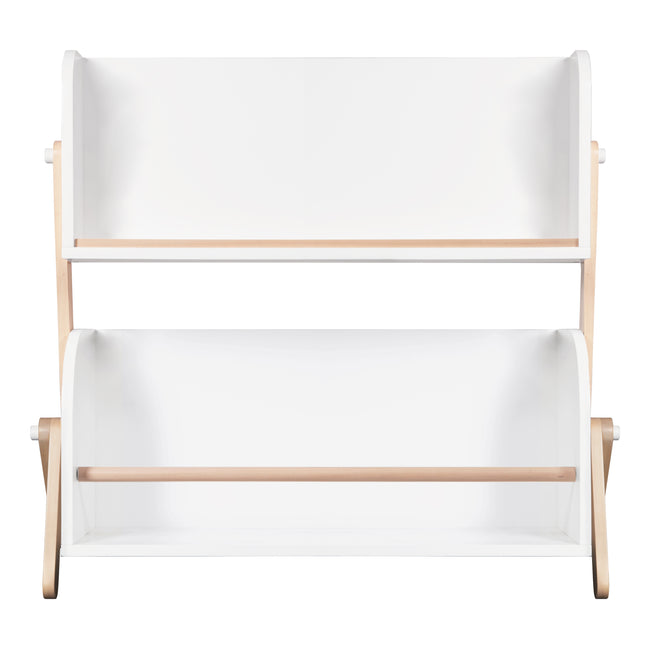 M10611WNX,Babyletto Kids,Tally Storage and Bookshelf in White and Washed Natural Finish
