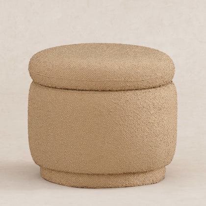 M22985SAB,Babyletto,Enoki Storage Ottoman in Sand Boucle
