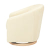 M5887IVCL,Babyletto,Madison Swivel Glider in Ivory Velvet Checker w/ Light Wood Base
