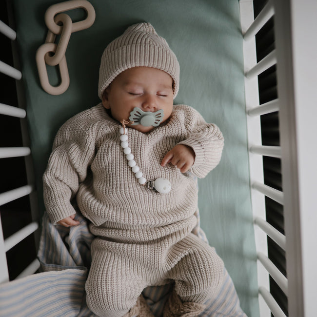 SCS-1005, Mushie Stretchy Crib Sheet