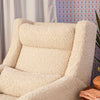 M11286AT,Babyletto,Kiwi Plus Power Glider Recliner w/ Power Headrest in Almond Teddy Loop