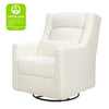 M11286CMSG,Babyletto,Kiwi Plus Power Glider Recliner w/ Power Headrest in Cream Shearling
