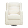M11286CMSG,Babyletto,Kiwi Plus Power Glider Recliner w/ Power Headrest in Cream Shearling