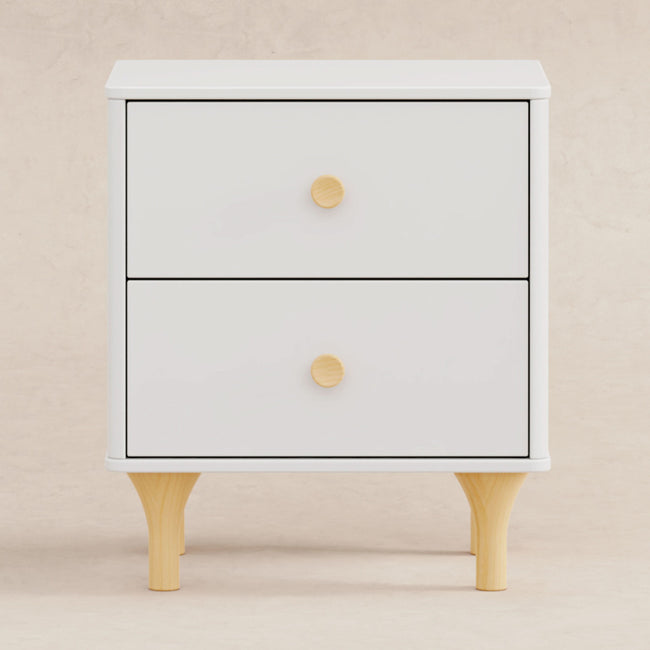 M9060WN,Babyletto,Lolly Nightstand with USB Port in White and Natural