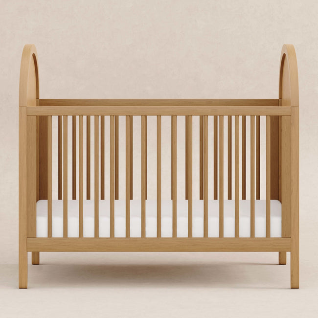 M25601HYNC,Babyletto,Bondi Cane 3-in-1 Convertible Crib w/Toddler Bed Kit in Honey with Natural Cane