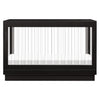 M8601KB,Babyletto,Harlow 3-in-1 Convertible Crib w/Toddler Bed Conversion Kit in Black/Acrylic