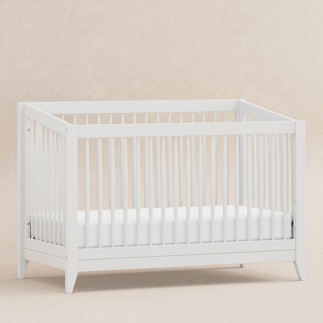 M10301W,Babyletto,Sprout 4-in-1 Convertible Crib w/Toddler Bed Conversion Kit in White Finish