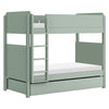 M19173LS,The MDB Family,TipToe Twin Storage Trundle Bed in Light Sage