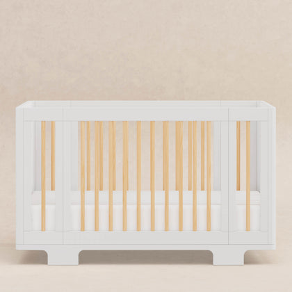 M23401WN,Babyletto,Yuzu 8-in-1 Convertible Crib w/All-Stages Conversion Kits in White/Natural