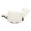 M11286CMSG,Babyletto,Kiwi Plus Power Glider Recliner w/ Power Headrest in Cream Shearling