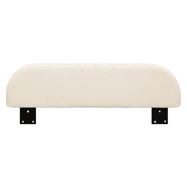 M32099PWB,Babyletto Kids,Upholstered Twin/Full Bed Guardrails in Performance Ivory Boucle