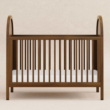 M25601NLNC,Babyletto,Bondi Cane 3-in-1 Convertible Crib w/Toddler Bed Kit in Natural Walnut w/Natural Cane