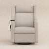 M11283PBEW,Babyletto,Kiwi Deluxe Power Glider Recliner w/Heat&Massage in Performance Beach Eco-Weave