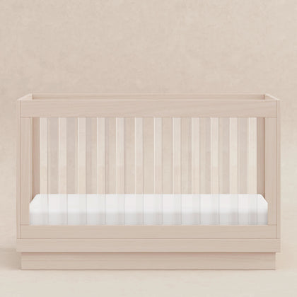 M8601KNX,Babyletto,Harlow 3-in-1 Convertible Crib w/Toddler Bed Conversion Kit in Washed Natural/