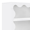 M31111W,Babyletto Kids,Lido Wave Bookcase in White