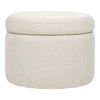 M22185WB,Babyletto,Wally Storage Ottoman in Ivory Boucle