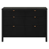 M25616B,Babyletto,Bondi 6-Drawer Assembled Dresser in Black