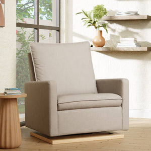 Cali Pillowback Chair and a Half Glider in Eco-Performance Fabric | Water Repellent & Stain Resistant