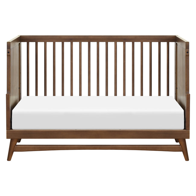 M15401NL,Babyletto,Peggy Mid-Century 3-in-1 Convertible Crib w/Toddler Bed Conversion Kit in Natural Walnut