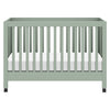M6601LS,Babyletto,Maki Full Size Folding Crib w/ Toddler Bed Conversion Kit in Light Sage