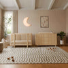 M29880BD,Babyletto,Pogo 8-in-1 Convertible Crib w/All-Stages Conversion Kits in Blonde