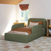 M32099POB,Babyletto Kids,Upholstered Twin/Full Bed Guardrails in Performance Olive Boucle