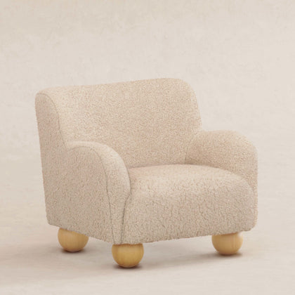 M31903CSG,Babyletto Kids,Swoops Kids Chair in Chai Shearling