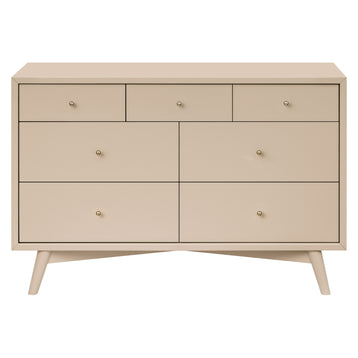 M15916TPE,Babyletto,Palma 7-Drawer Double Dresser Assembled in Taupe