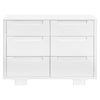 M23426W,Babyletto,Yuzu 6-Drawer Dresser in White