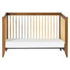 M10301CTN,Babyletto,Sprout 4-in-1 Convertible Crib w/Toddler Bed Conversion Kit in Chestnut&Natural