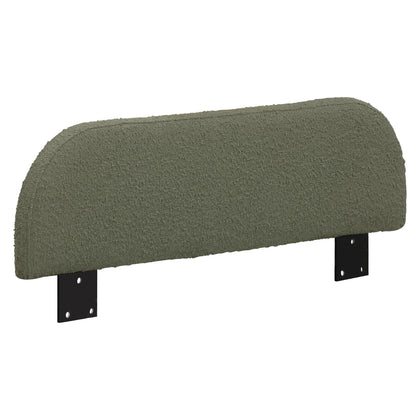 M32099POB,Babyletto Kids,Upholstered Twin/Full Bed Guardrail in Performance Olive Boucle