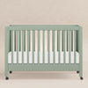 M6601LS,Babyletto,Maki Full Size Folding Crib w/ Toddler Bed Conversion Kit in Light Sage