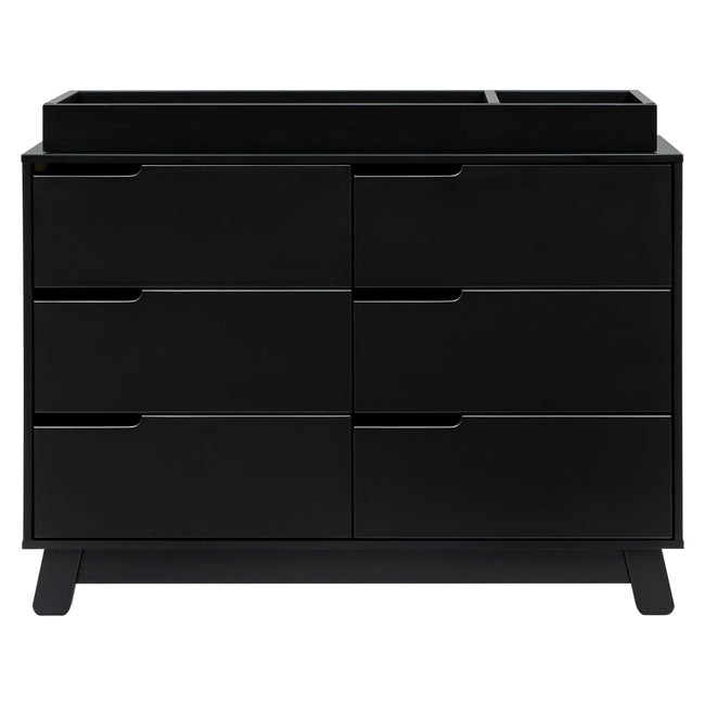 M4216B,Babyletto,Hudson 6-Drawer Double Dresser  Assembled in Black