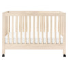 M6601NX,Babyletto,Maki Full-Size Folding Crib w/Toddler Bed Conversion Kit in Washed Natural