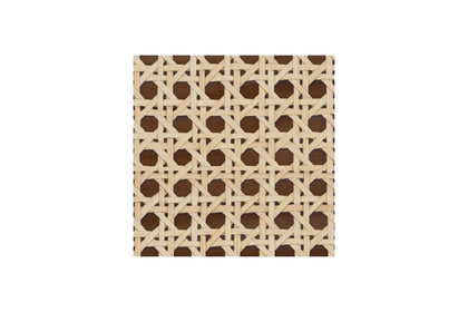 SWATCH266,Babyletto,Babyletto-Natural Walnut w/Octagonal Natural Cane SWATCH
