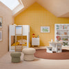 M31685CSG,Babyletto Kids,Mushroom Pouf in Chai Shearling