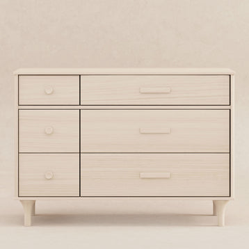 M9016NX,Babyletto,Lolly 6-Drawer Double Dresser Assembled in Washed Natural