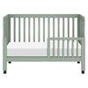 M6601LS,Babyletto,Maki Full Size Folding Crib w/ Toddler Bed Conversion Kit in Light Sage