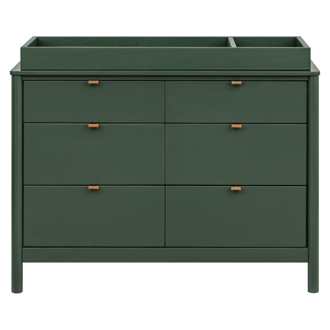 M0619FRGR,The MDB Family,Universal Wide Removable Changing Tray in Forest Green
