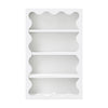 M31111W,Babyletto Kids,Lido Wave Bookcase in White