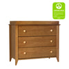M10323CTN,Babyletto,Sprout 3-Drawer Changer Dresser in Chestnut and Natural Finish