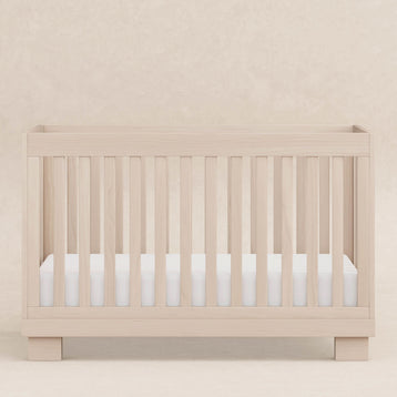 M6701NX,Babyletto,Modo 3-in-1 Convertible Crib w/Toddler Bed Conversion Kit in Washed Natural